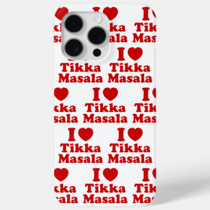 I Heart (Love) Tikka Masala iPhone 15 Pro Max Case