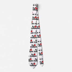 I Heart (Love) Volcanoes [Ég Elska Eldfjöll] Neck Tie