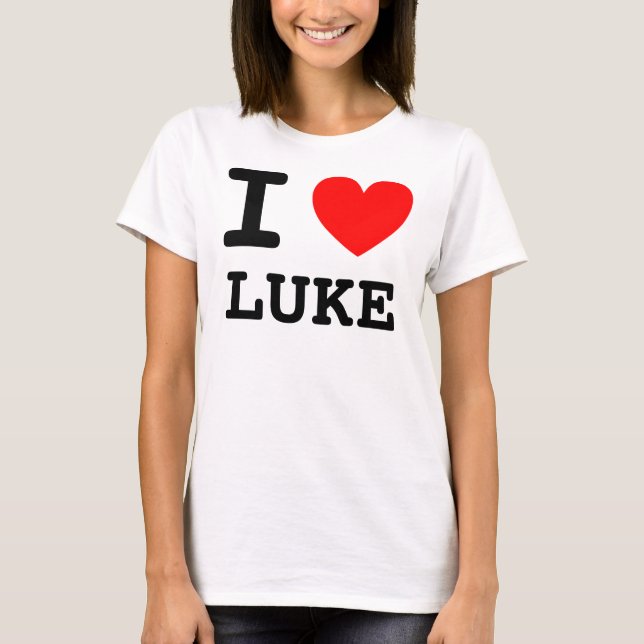 I Heart Luke Shirt (Front)