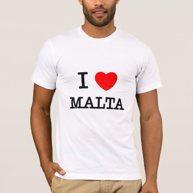 I HEART MALTA T-Shirt (Front)