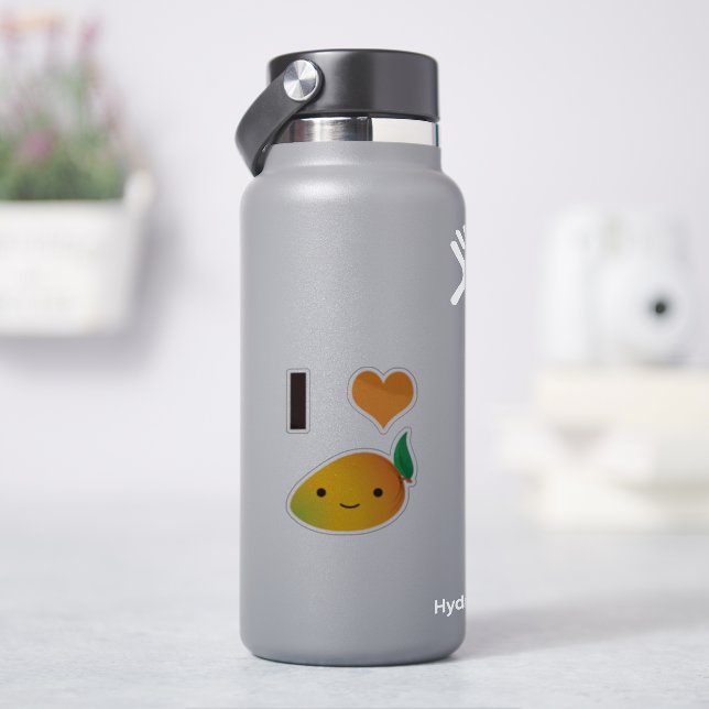 I Heart Mango  Sticker (HydroFlask)