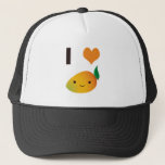 I Heart Mango Trucker Hat at Zazzle