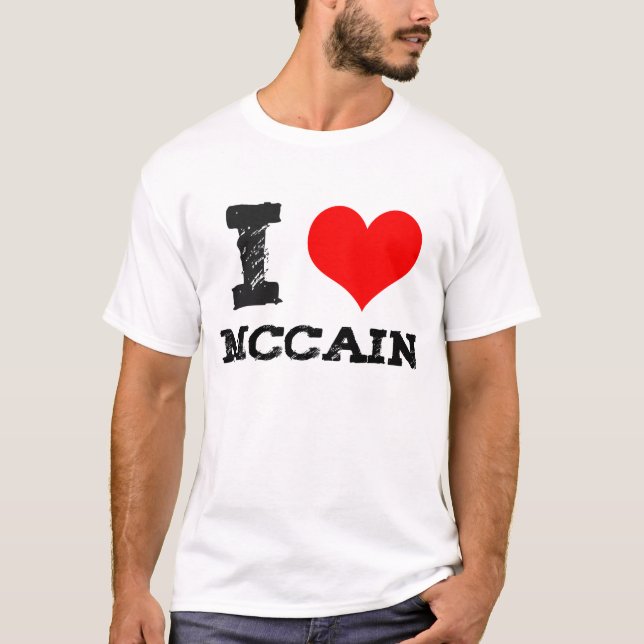 I-Heart-Mccain T-Shirt (Front)