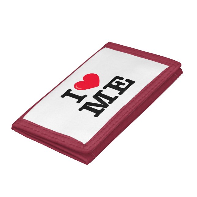 I Heart ME Classic Trifold Wallet (Bottom)