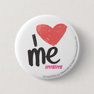 I Heart Me Pink Pinback Button