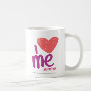 I Heart Me Pink/Purple Coffee Mug