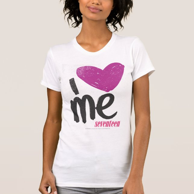 I Heart Me Purple T-Shirt (Front)