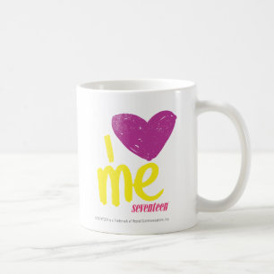 I heart Me Purple/Yellow Coffee Mug