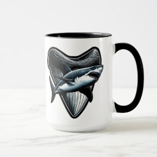 I Heart Megalodons Mug
