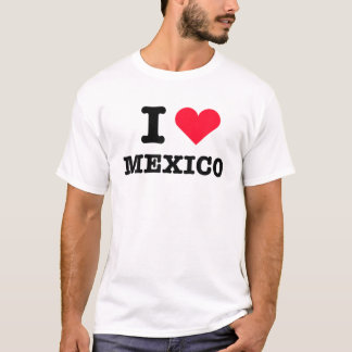 I Heart Mexico White I Love Mexico White T-Shirt