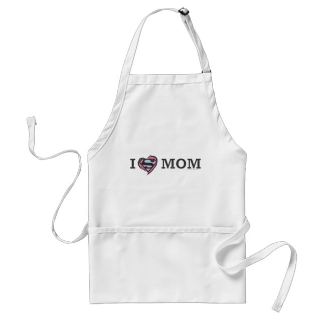 I Heart Mom Adult Apron (Front)