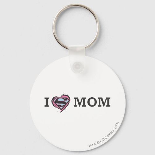 I Heart Mom Keychain