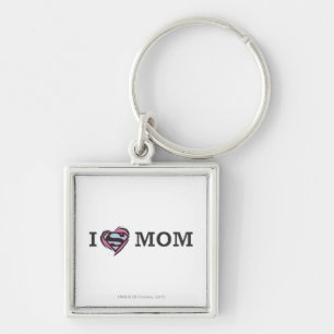 I Heart Mom Keychain