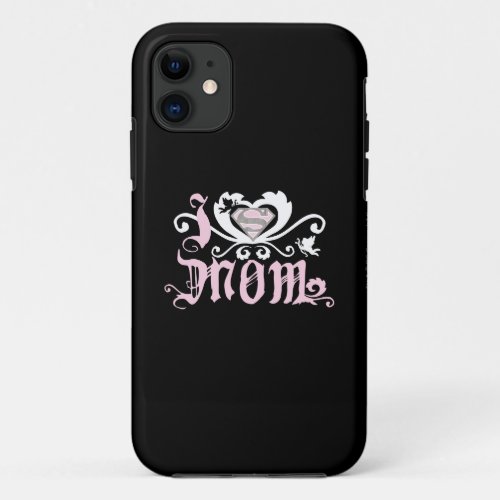 I Heart Mom  Pink iPhone 11 Case