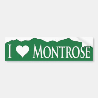 I <heart> Montrose Bumper Sticker