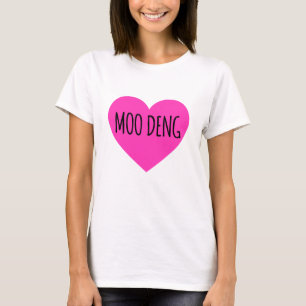 I Heart Moo Deng - Baby Hippo Moo Deng T-Shirt