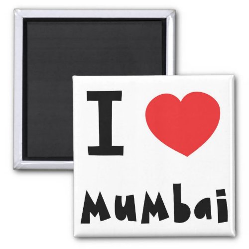 I heart Mumbai  Bombay Magnet