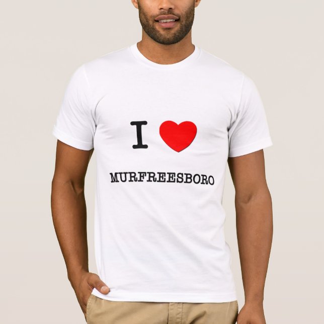I Heart MURFREESBORO T-Shirt (Front)