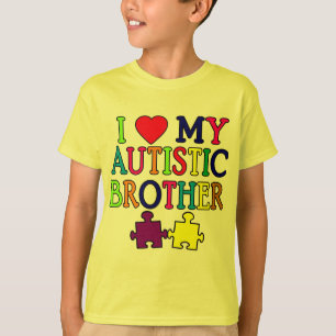 I Heart My Autistic Brother T-Shirt
