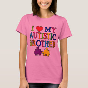 I Heart My Autistic Brother T-Shirt