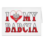 I Heart My Babcia (Front Horizontal)