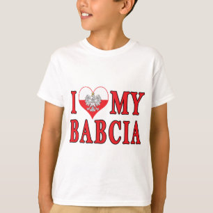I Heart My Babcia T-Shirt