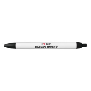 I Heart My Basset Hound Pen