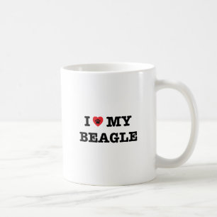 I Heart My Beagle Coffee Mug