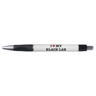 I Heart My Black Lab Pen