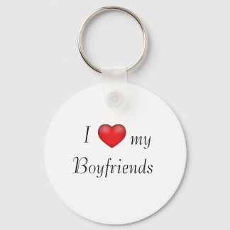 I heart my Boyfriends Keychain