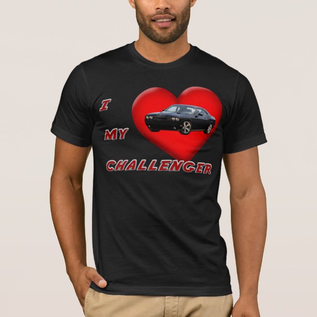 I Heart My Challenger. T-Shirt (Front)
