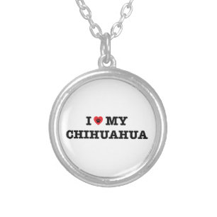 I Heart My Chihuahua Necklace