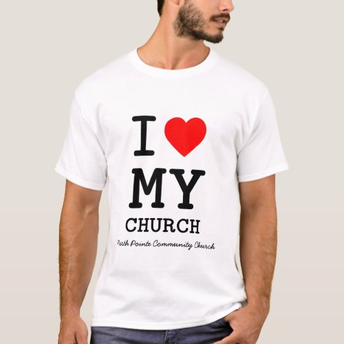 I heart my Church T_Shirt
