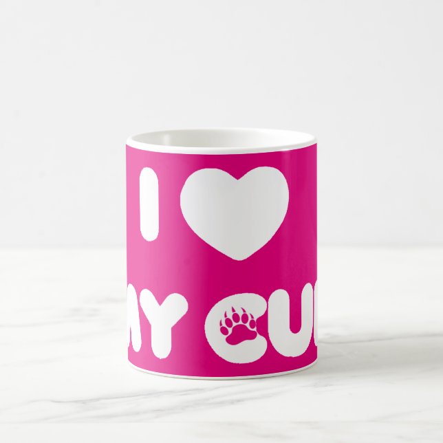 I Heart My Cub Coffee Mug (Center)