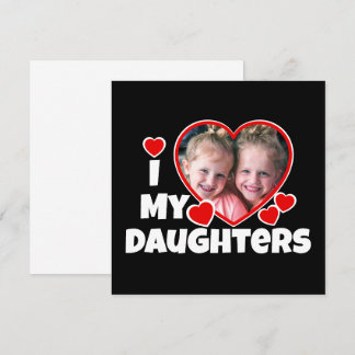 I Heart My Daughters Personalized Photo