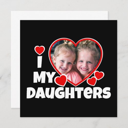 I Heart My Daughters Personalized Photo