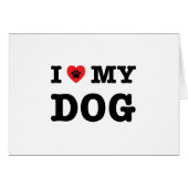 I Heart My Dog (Front Horizontal)