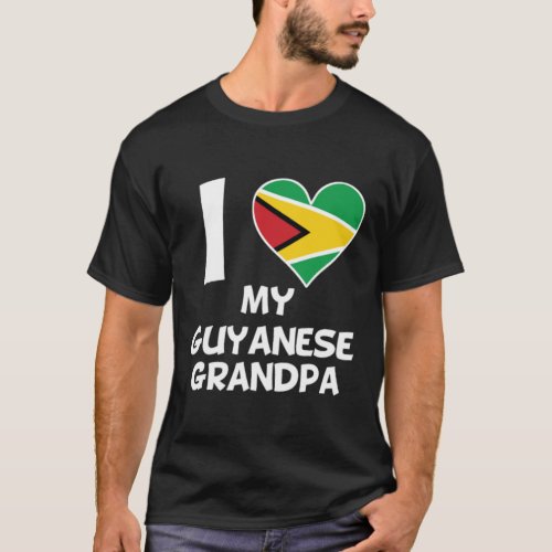I Heart My Guyanese Grandpa2797png2797 T_Shirt