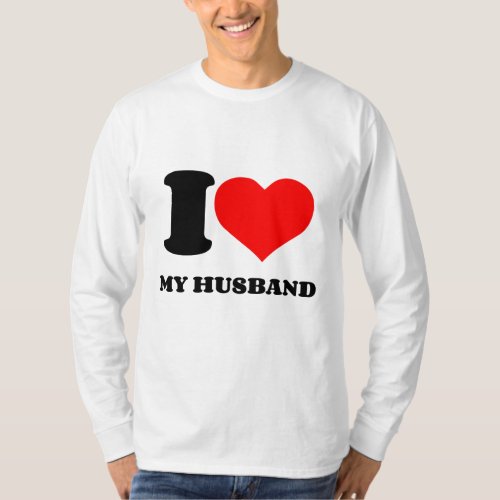 I HEART MY HUSBAND T_Shirt