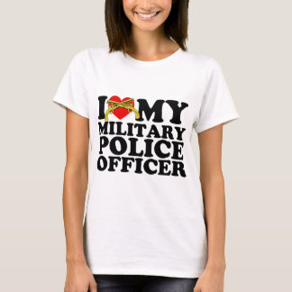 I "Heart" My Military Police Officer T-Shirt