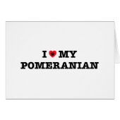 I Heart My Pomeranian (Front Horizontal)
