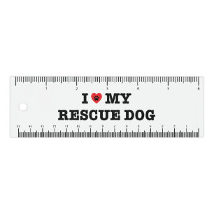 I Heart My Rescue Dog Ruler