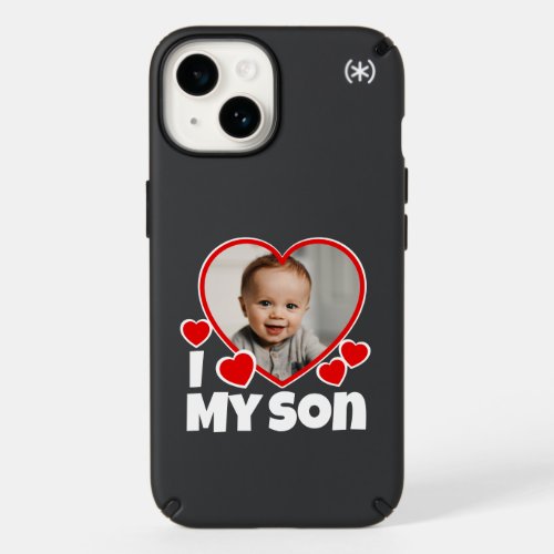 I Heart My Son Personalized Photo Speck iPhone 14 Case