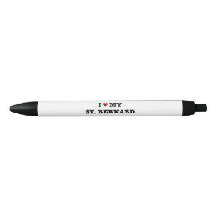 I Heart My St. Bernard Pen