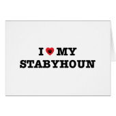 I Heart My Stabyhoun (Front Horizontal)