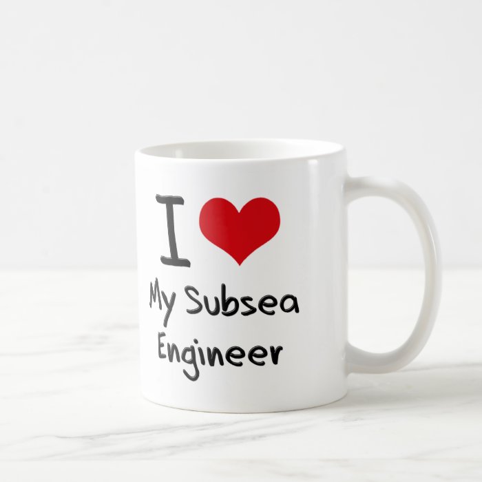 I heart My Subsea Engineer Coffee Mug