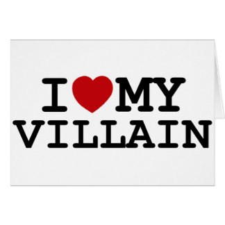 I Heart My Villain Cards