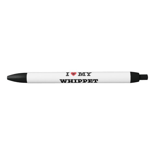 I Heart My Whippet Pen (Front)