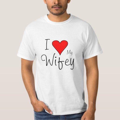 I heart my wifey T_Shirt