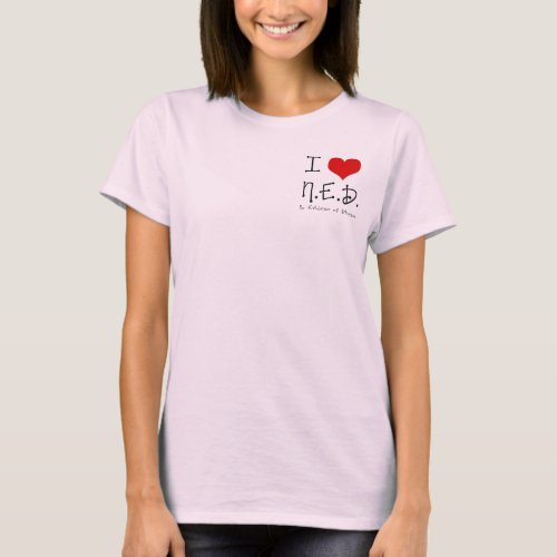 I Heart NED _ General Cancer T_Shirt